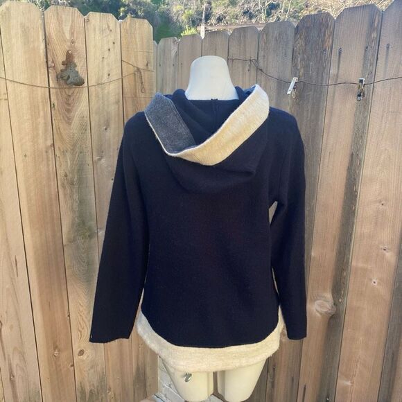 Anthropologie Rosie Neira Colorblock Boiled Wool Jacket size small - Picture 9 of 10